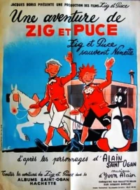 Постер фильма: Zig et Puce sauvent Nénette