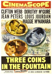 Постер фильма: Три монеты в фонтане
