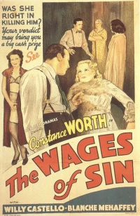 Постер фильма: The Wages of Sin