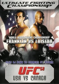 Постер фильма: UFC 58: USA vs. Canada