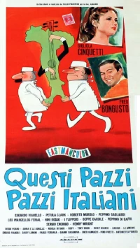 Постер фильма: Questi pazzi, pazzi italiani
