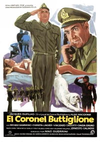Постер фильма: Офицер никогда не отступает от своих принципов, подписано: Полковник Буттильон
