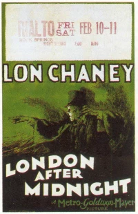 Постер фильма: Лондон после полуночи