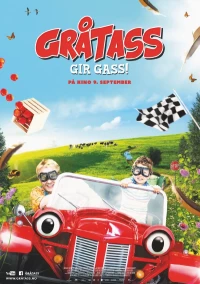 Постер фильма: Gråtass gir gass
