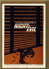 Постер фильма: Night of Evil