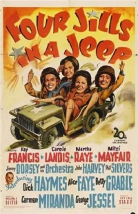 Постер фильма: Четыре девушки в джипе