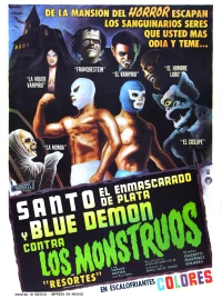 Постер фильма: Санто и Блу Демон против монстров