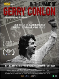 Постер фильма: In the Name of Gerry Conlon