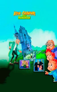 Постер фильма: Элвин и бурундуки встречают Франкенштейна