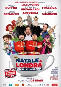 Постер фильма: Natale a Londra - Dio salvi la Regina