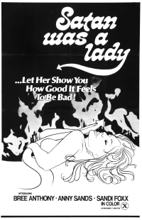 Постер фильма: Satan Was a Lady