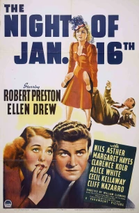 Постер фильма: Ночью 16-го января