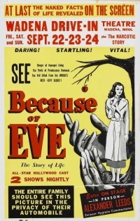 Постер фильма: Because of Eve