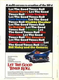 Постер фильма: Let the Good Times Roll
